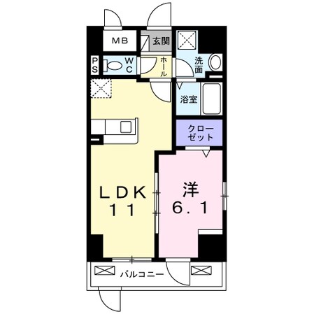 トゥットフェリーチェ八王子の物件間取画像